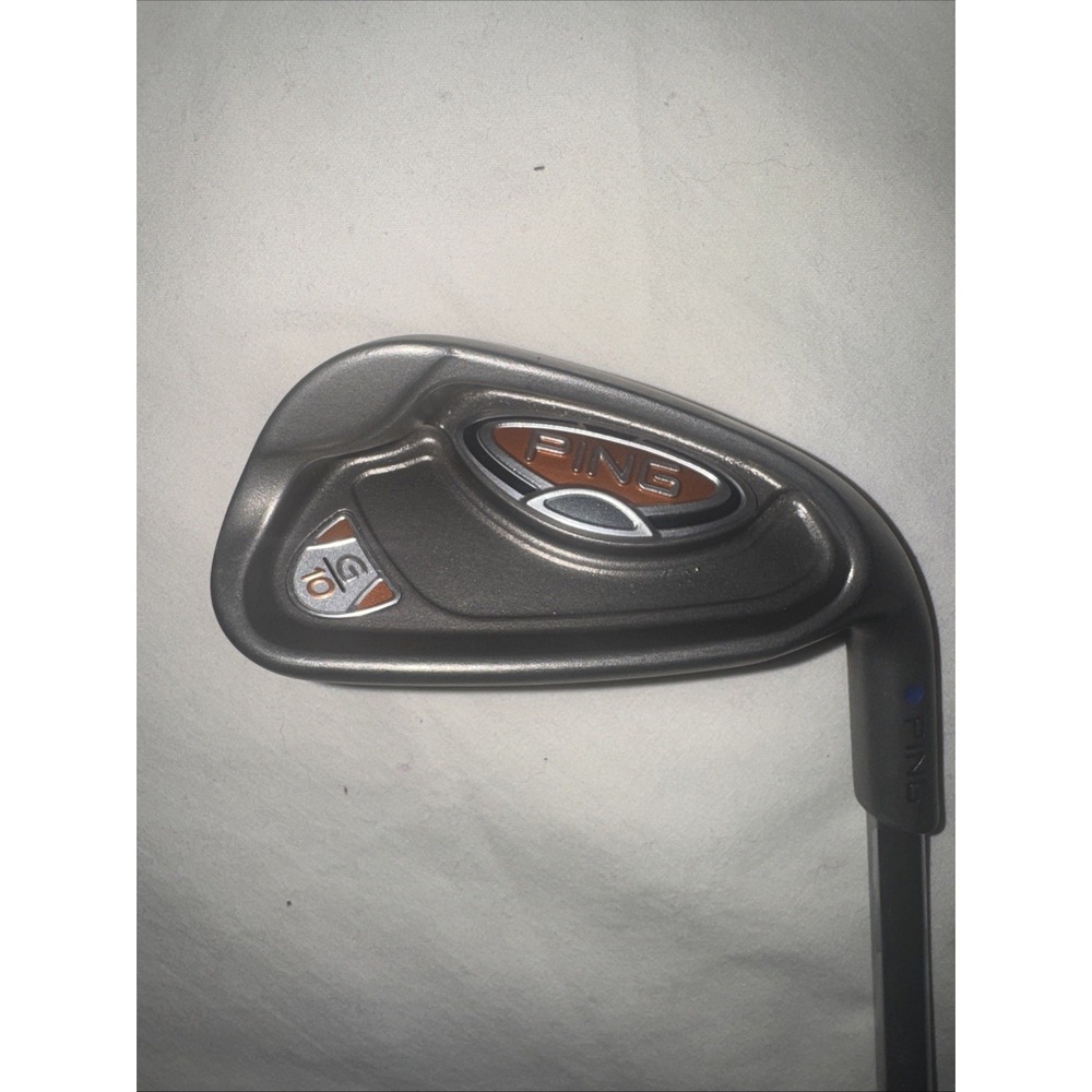 PING G10 Blue Dot Single 9 Iron Factory AWT 36" Steel Shaft Stiff Flex RH